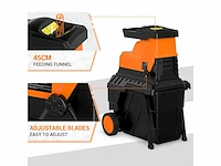 Elektrische tuinhakselaar, 2800w - afbeelding 4 van  8