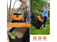 Elektrische tuinhakselaar, 2800w - afbeelding 6 van  8