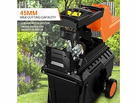 Elektrische tuinhakselaar, 2800w - afbeelding 5 van  8