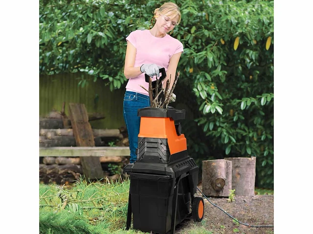 Elektrische tuinhakselaar, 2800w - afbeelding 8 van  8