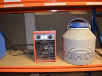 Elektrische verwarming brons, cryogenic container 10hcl - afbeelding 1 van  8