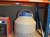 Elektrische verwarming brons, cryogenic container 10hcl - afbeelding 5 van  8