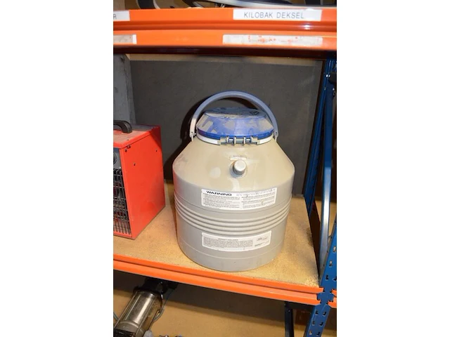 Elektrische verwarming brons, cryogenic container 10hcl - afbeelding 6 van  8