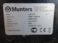 Elektrische verwarming munters sial - afbeelding 2 van  2