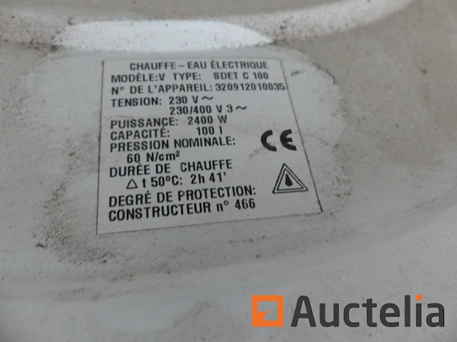 Elektrische verwarmingsketel (warm water tank) renova bulex - afbeelding 11 van  11