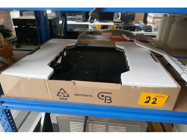 Elektrische vitrokeramische kookplaat - afbeelding 1 van  3