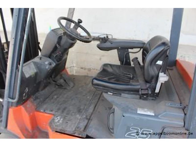 Elektrische vorkheftruck toyota, 7fbmf25, 3285kg, max 4700mm, nominaal hefvermogen 2500kg, bj 2004, 37608 werkuren - afbeelding 8 van  8