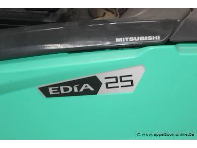 Elektrische vorkheftruk mitsubishi, fb25cn, eub08d700597, bj 2022, 3526kg plus lader - afbeelding 7 van  11