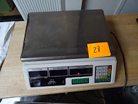 Elektrische weegschaal dema - afbeelding 2 van  3