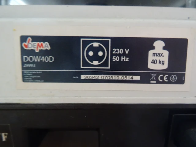 Elektrische weegschaal dema - afbeelding 3 van  3