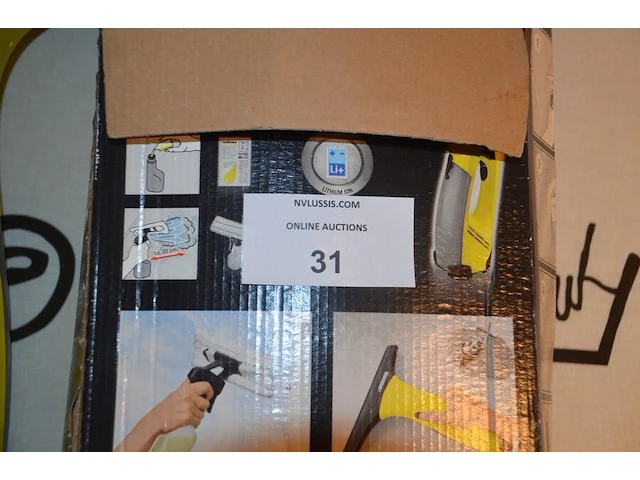 Elektrische window vac set karcher , stoomgenerator calor, strijkplank - afbeelding 3 van  4