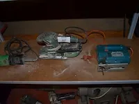 Elektrische wipzaag black&decker dn521, elektrische vlakschuurder bosch pss 200 a , elektrisch boormachine hitachi d10ya - afbeelding 1 van  11