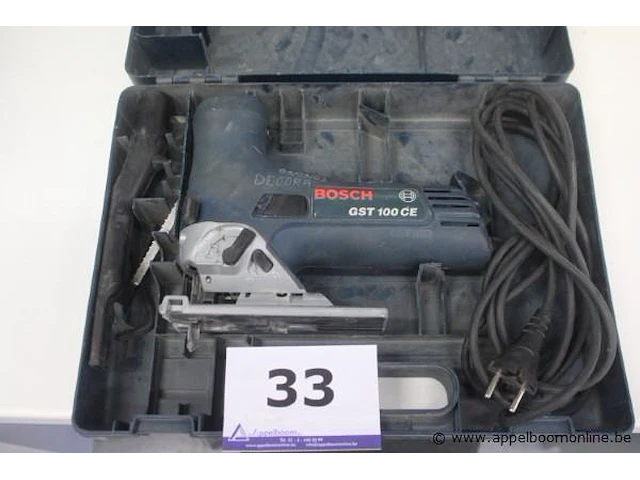 Elektrische wipzaag bosch, gst 100ce - afbeelding 1 van  2