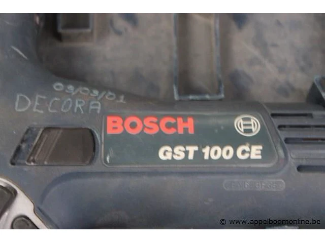 Elektrische wipzaag bosch, gst 100ce - afbeelding 2 van  2