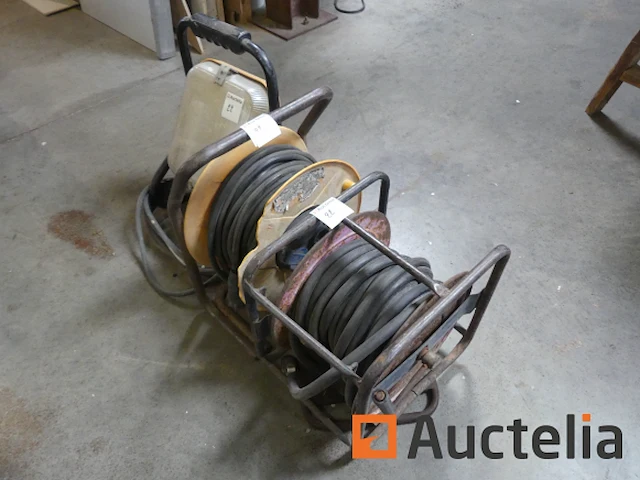 Elektrische/pneumatische slanghaspel met bouwplaatsverlichting - afbeelding 3 van  9