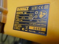 Elektrishe afkortzaagmachine dewalt - afbeelding 3 van  5