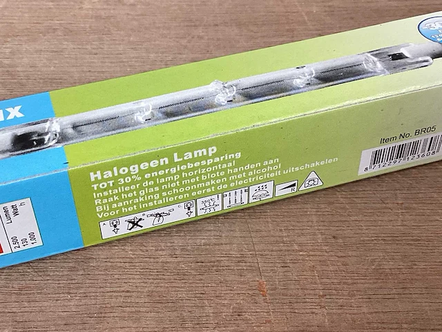 Elektrofix br05 118 mm halogeenbuis (250x) - afbeelding 2 van  6