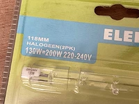 Elektrofix br06 118 mm halogeenbuis 200w, 2 pack (180x) - afbeelding 2 van  3