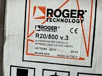 Elektromechanische roger r20/500 v.3 poortarm - afbeelding 2 van  2