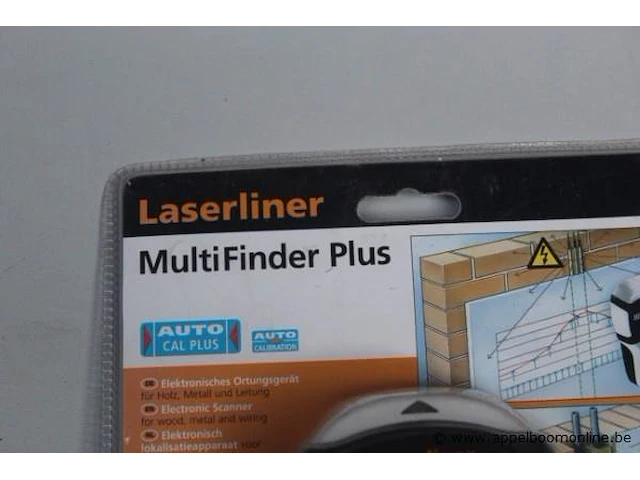 Elektronisch lokalisatieapparaat laserliner, multifinder plus - afbeelding 2 van  2