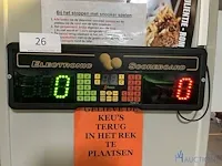 Elektronisch scorebord fagero - afbeelding 1 van  2