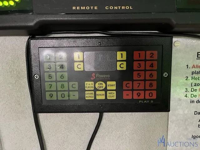 Elektronisch scorebord fagero - afbeelding 2 van  2