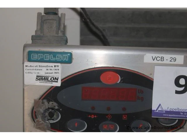 Elektronische balans epelsa - afbeelding 2 van  2