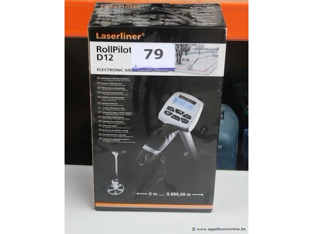 Elektronische rol-afstandsmeter laserliner, rollpilot d12 - afbeelding 1 van  2