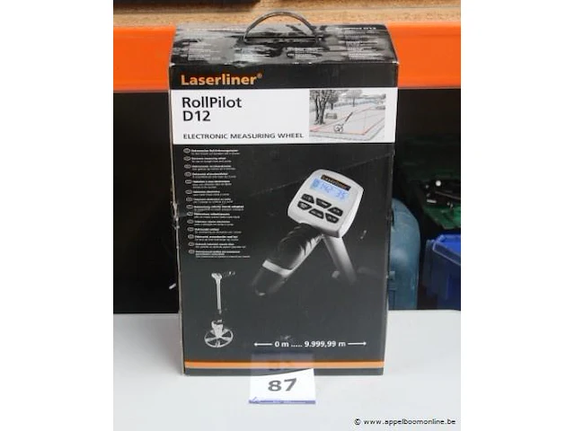 Elektronische rol-afstandsmeter laserliner, rollpilot d12 - afbeelding 1 van  2