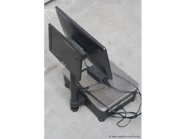 Elektronische weeg/kassa wintec ace 5100, cap 6/15kg - afbeelding 2 van  3
