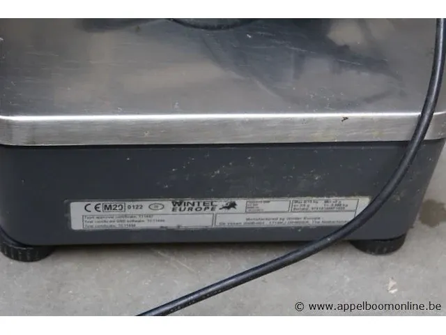 Elektronische weeg/kassa wintec ace 8600, cap 6/15kg - afbeelding 5 van  5