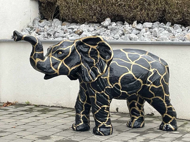 Elephant black/gold - afbeelding 1 van  1