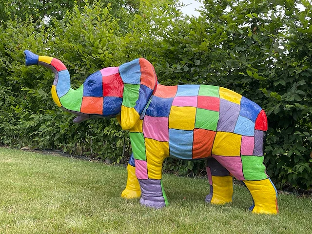 Elephant multicolor - afbeelding 1 van  3