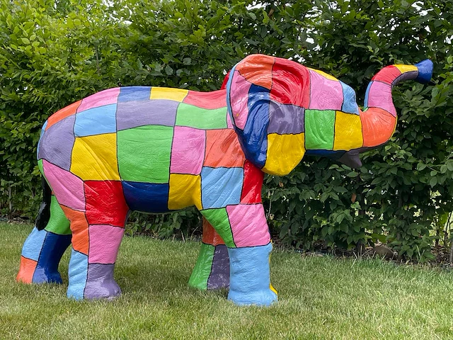 Elephant multicolor - afbeelding 3 van  3