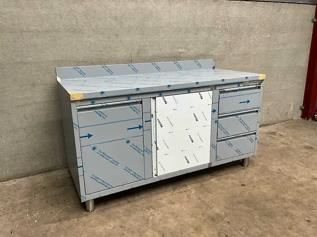 Elfinox rvs werktafel - afbeelding 1 van  6