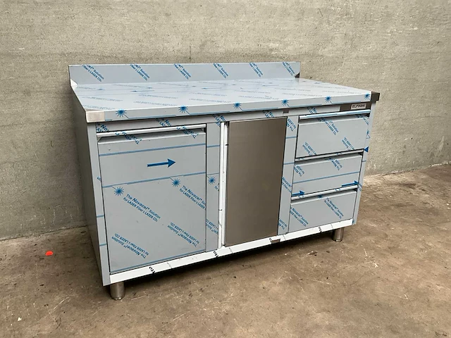 Elfinox rvs werktafel - afbeelding 1 van  6