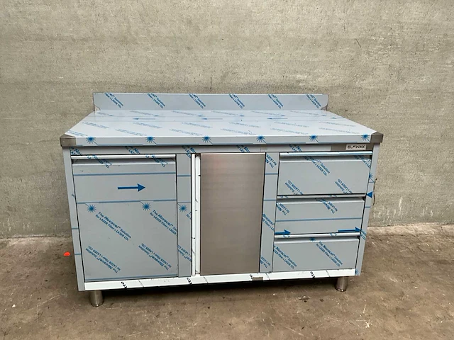 Elfinox rvs werktafel - afbeelding 2 van  6