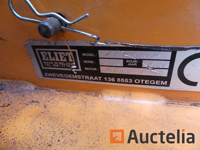 Eliet maestro tuinhakselaar op benzine - afbeelding 4 van  5