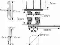 Elinksmart vingerafdruk/nokkenslot - afbeelding 3 van  3