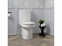 Elite randloos vloertoilet + jacob delafon toiletbril - afbeelding 1 van  5