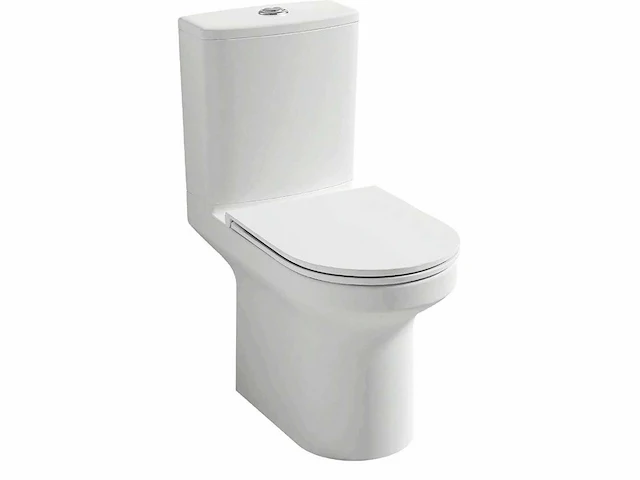Elite randloos vloertoilet + jacob delafon toiletbril - afbeelding 2 van  5