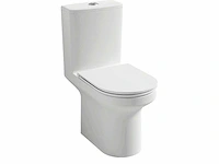 Elite randloos vloertoilet + jacob delafon toiletbril - afbeelding 2 van  5