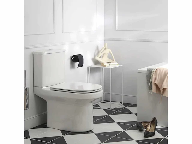 Elite randloos vloertoilet + jacob delafon toiletbril - afbeelding 3 van  5