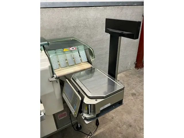 Elixa xp b249 xs semi automatisch weeg-inpak -etiketeer machine - afbeelding 10 van  11