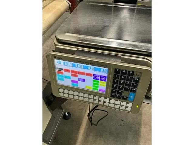 Elixa xp b249 xs semi automatisch weeg-inpak -etiketeer machine - afbeelding 11 van  11