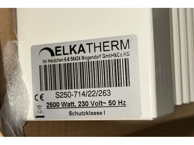 Elkatherm electrische radiator - afbeelding 3 van  4