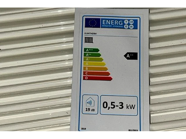 Elkatherm electrische radiator - afbeelding 4 van  4