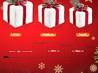 Elktry led-geschenkdoos (3 stuks) - afbeelding 2 van  4