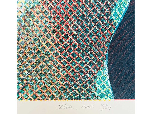 Ellen - kleurenzeefdruk - afbeelding 5 van  5