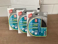 Ellen tochtband siliconen, pro 6 mtr (160x) - afbeelding 1 van  4